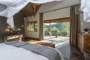 Luxe chalet (Luxury En-Suite Chalet) | Uitzicht vanuit de kamer