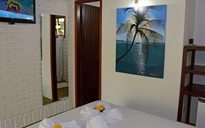 Minibar, wifi gratis y ropa de cama 