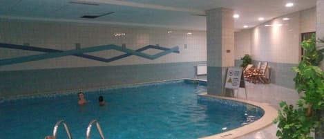 Indoor pool, outdoor pool