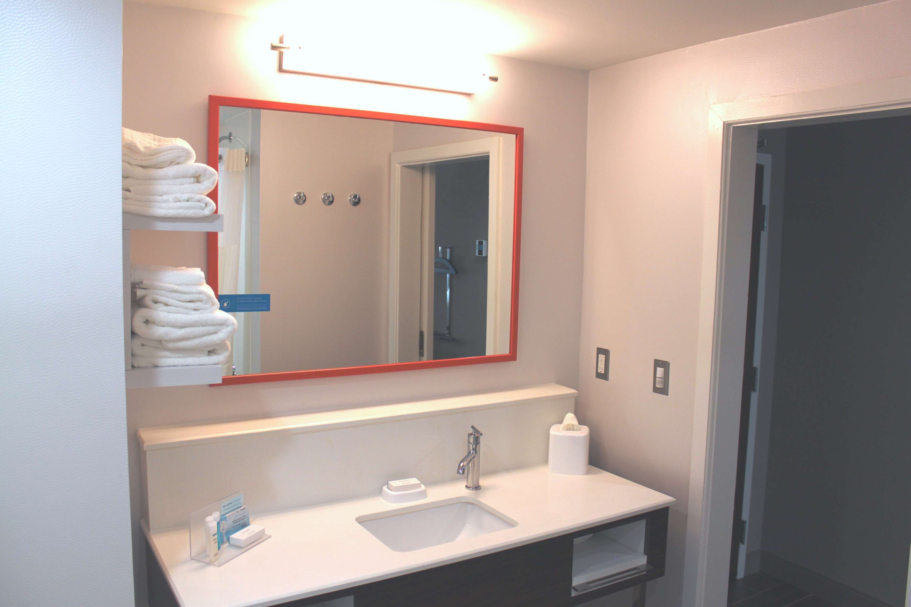 room, 2 queen beds, refrigerator | bathroom | free toiletries, hair dryer, towels, soap