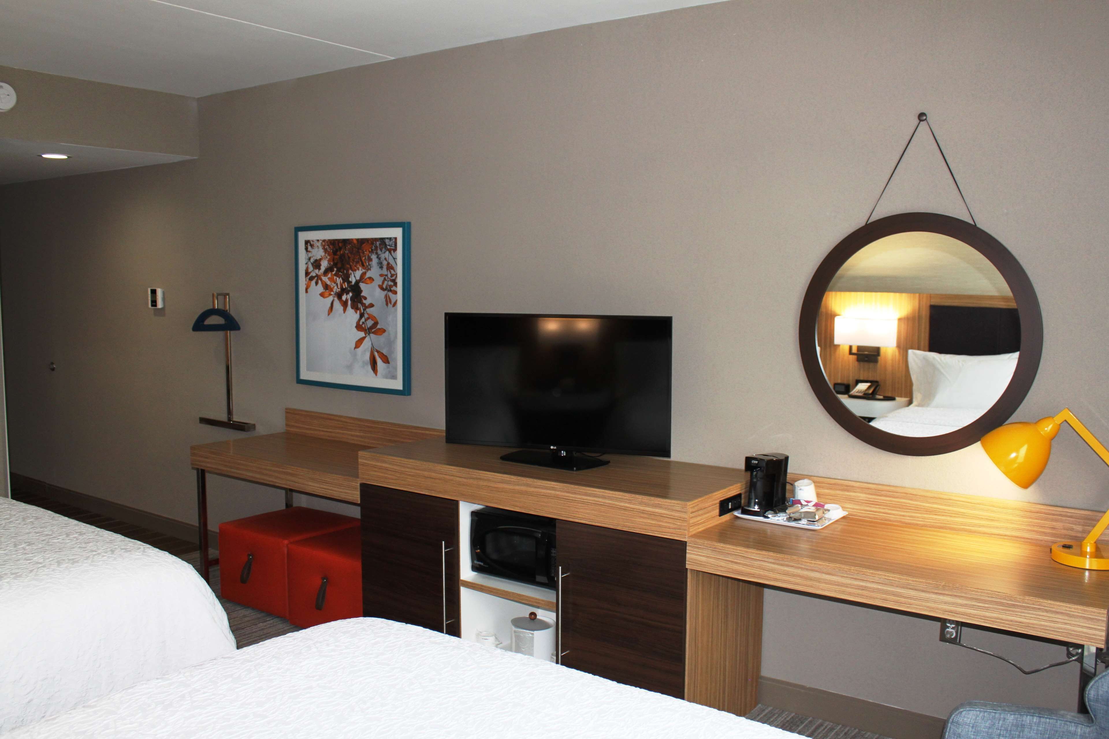 room, 2 queen beds, accessible, bathtub (hearing) | premium bedding, desk, laptop workspace, blackout curtains