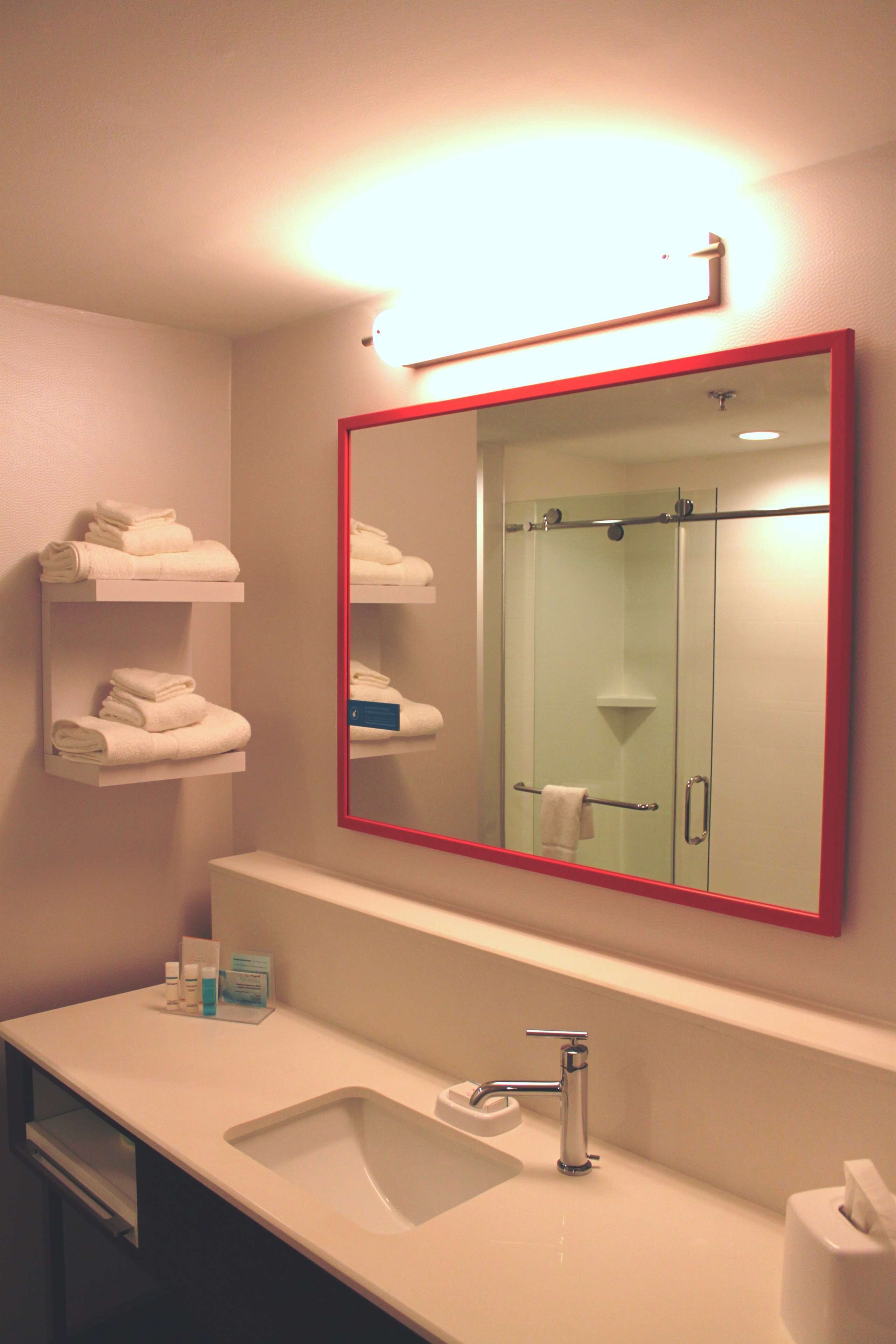 room, 1 king bed, accessible (hearing) | bathroom shower