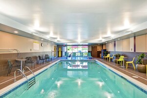 Una piscina techada