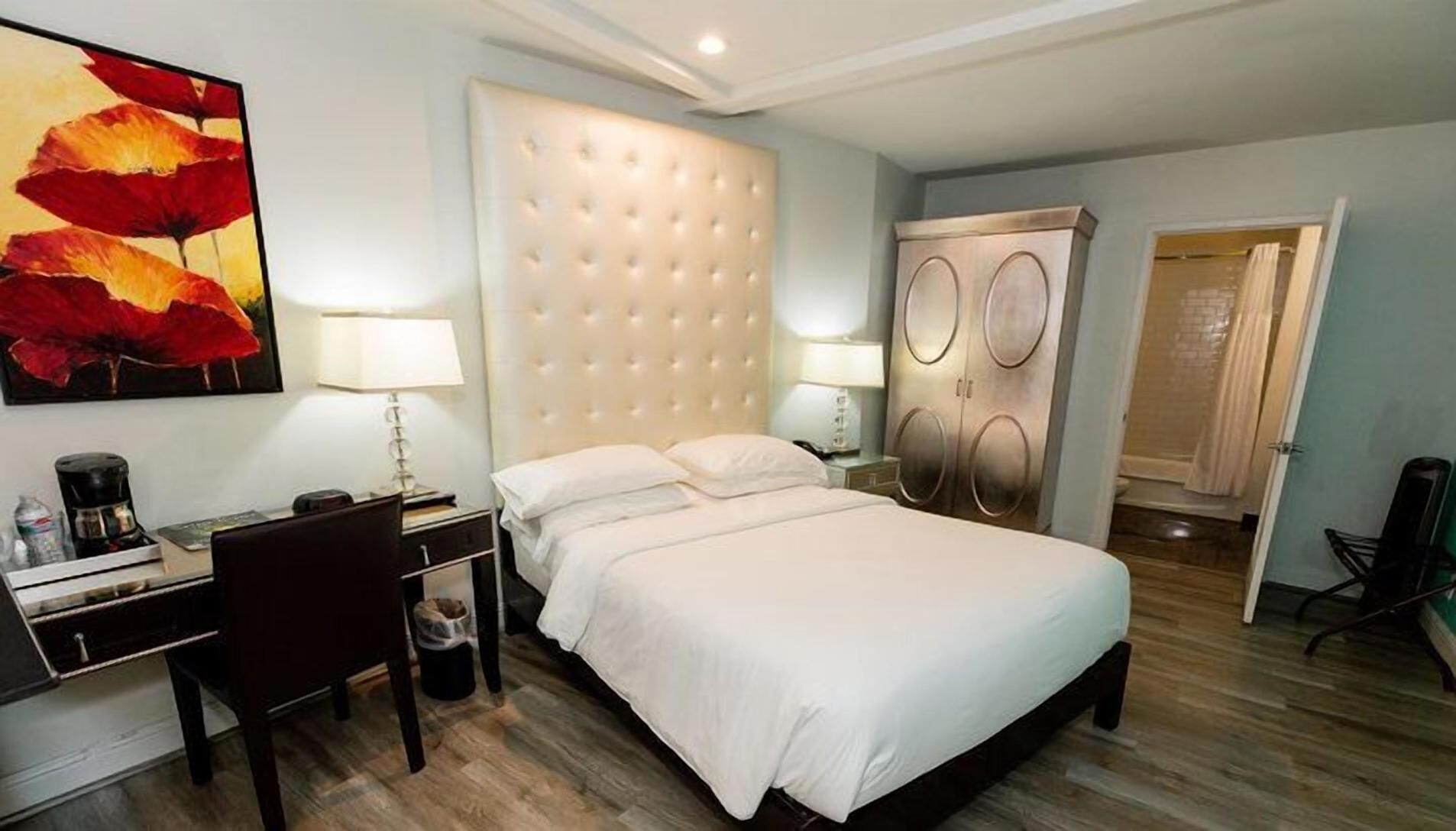 Ropa de cama de alta calidad, escritorio, tabla de planchar con plancha