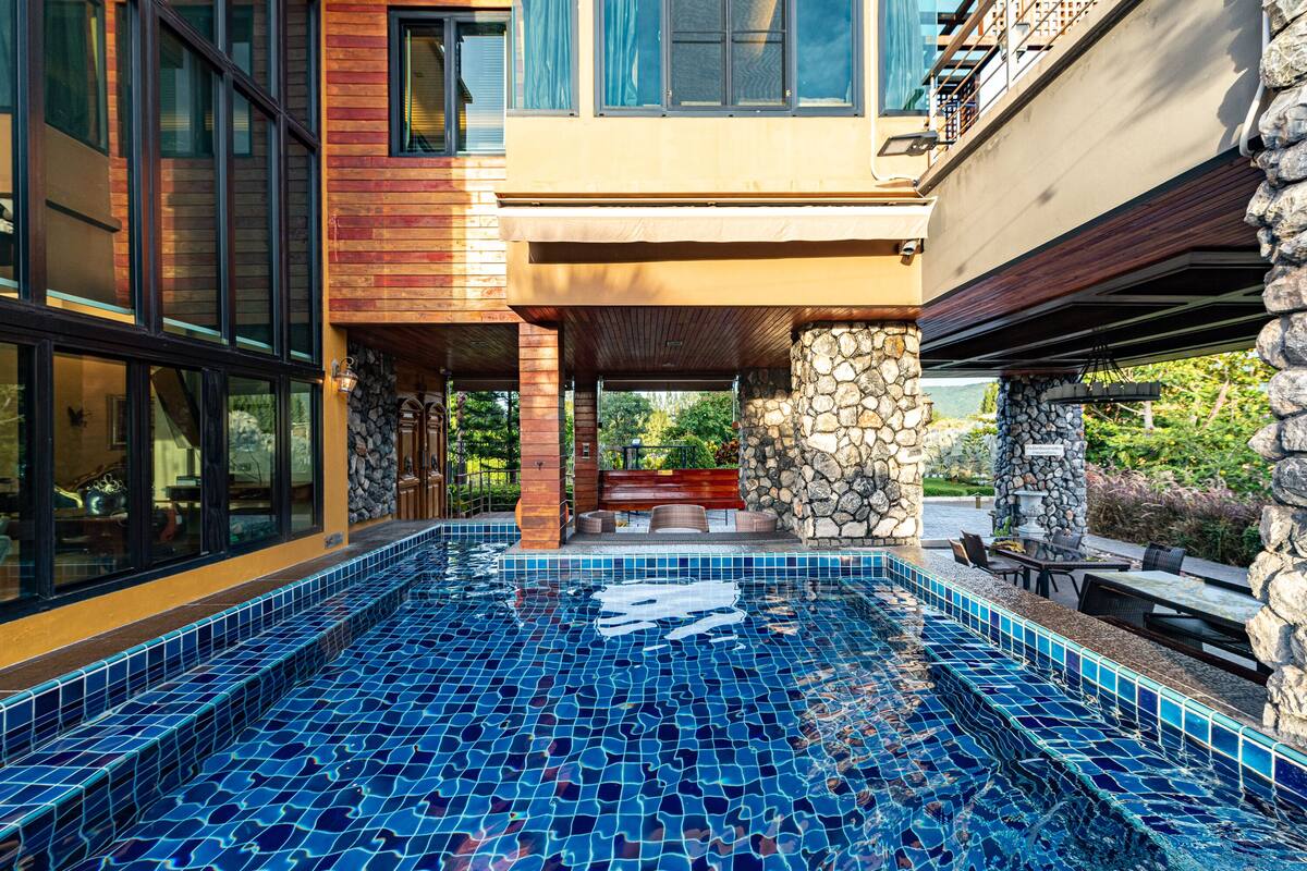 The Air Pool Villa (6 Bedroom,8 Kingbed) | 6 bilik tidur, bar mini, Wi-fi percuma, cadar katil 