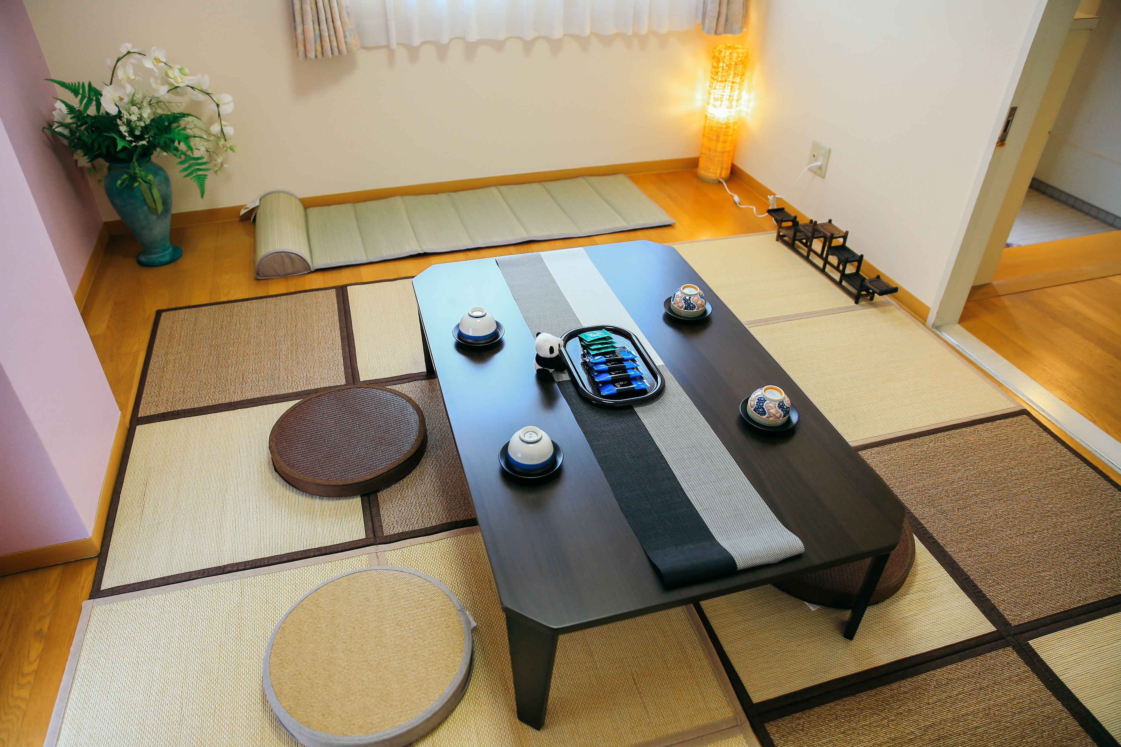 Guest House Style | In-room safe, desk, laptop workspace, blackout drapes