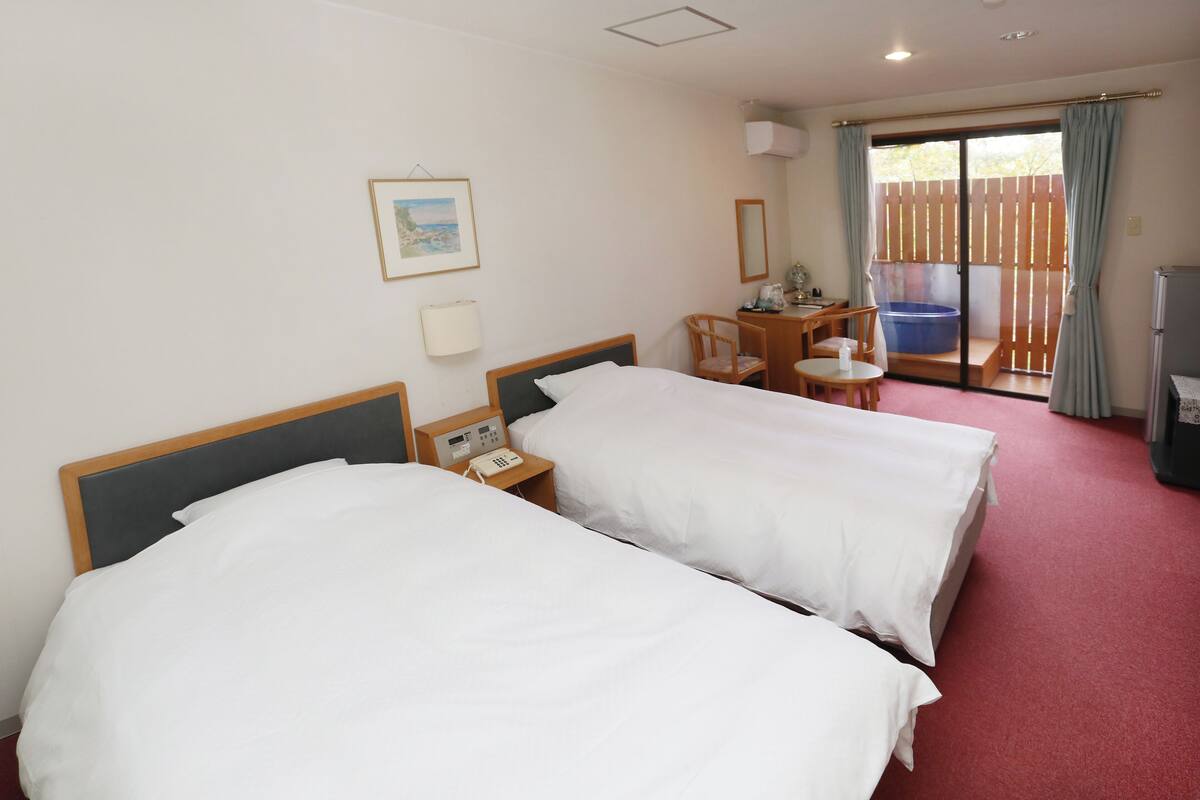Standard Twin Room, Private Open Air Tub, Non Smoking