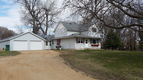 Year-round rental house across from the entrance to Big Stone Lake State Park