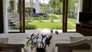 Double or Twin Room, Ensuite, Garden View | View from room