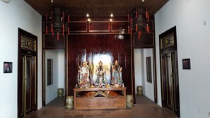 Façade de l’hébergement 