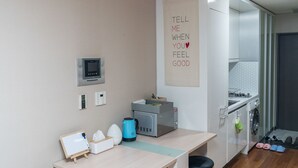Essbereich im Zimmer