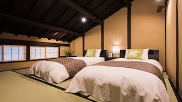 Nhà (1Double bed, 2Single beds, 2Futons) | Truy cập Internet không dây miễn phí, bộ trải giường