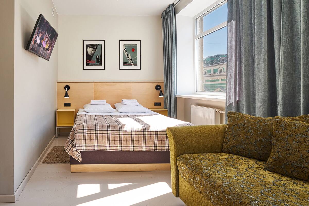 In-room safe, desk, laptop workspace, iron/ironing board