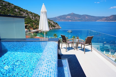 Vista desde la habitación. Greenbeach Hotel