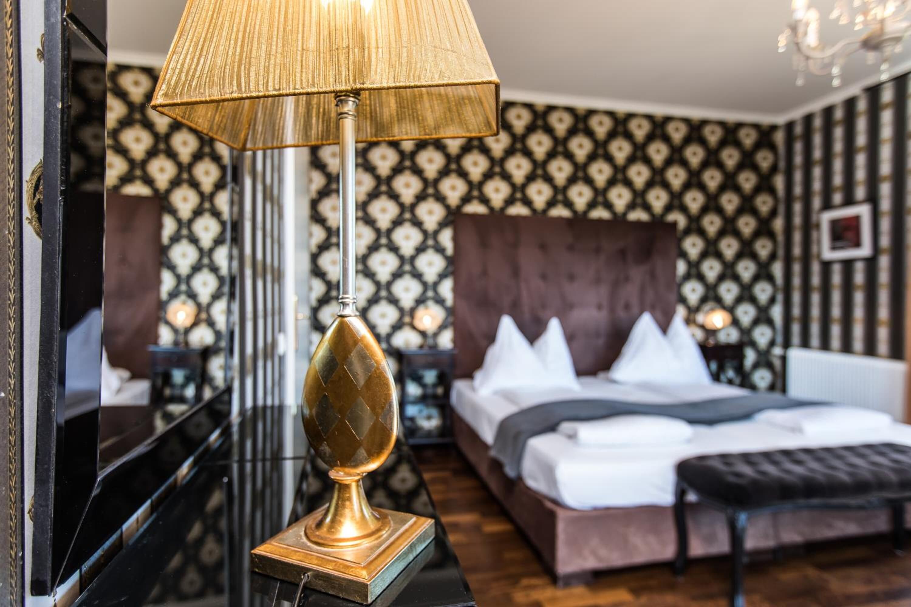 hypo-allergenic bedding, minibar, in-room safe, individually decorated