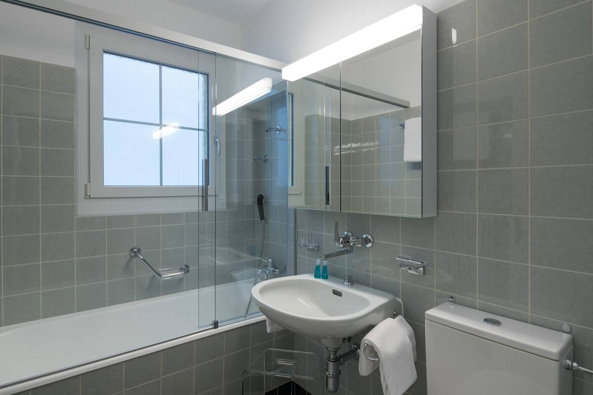 double room, bathtub | bathroom | shower, free toiletries, hair dryer, towels