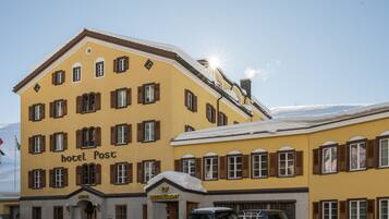 Fassade der Unterkunft