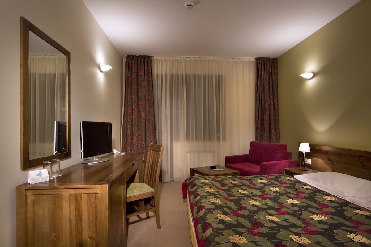 Minibar, desk, iron/ironing board (on request), free WiFi