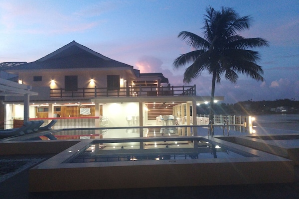 Outdoor pool, open 7:00 AM to 8:00 PM, sun loungers