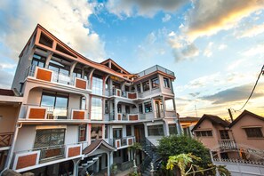 Voorkant van accommodatie