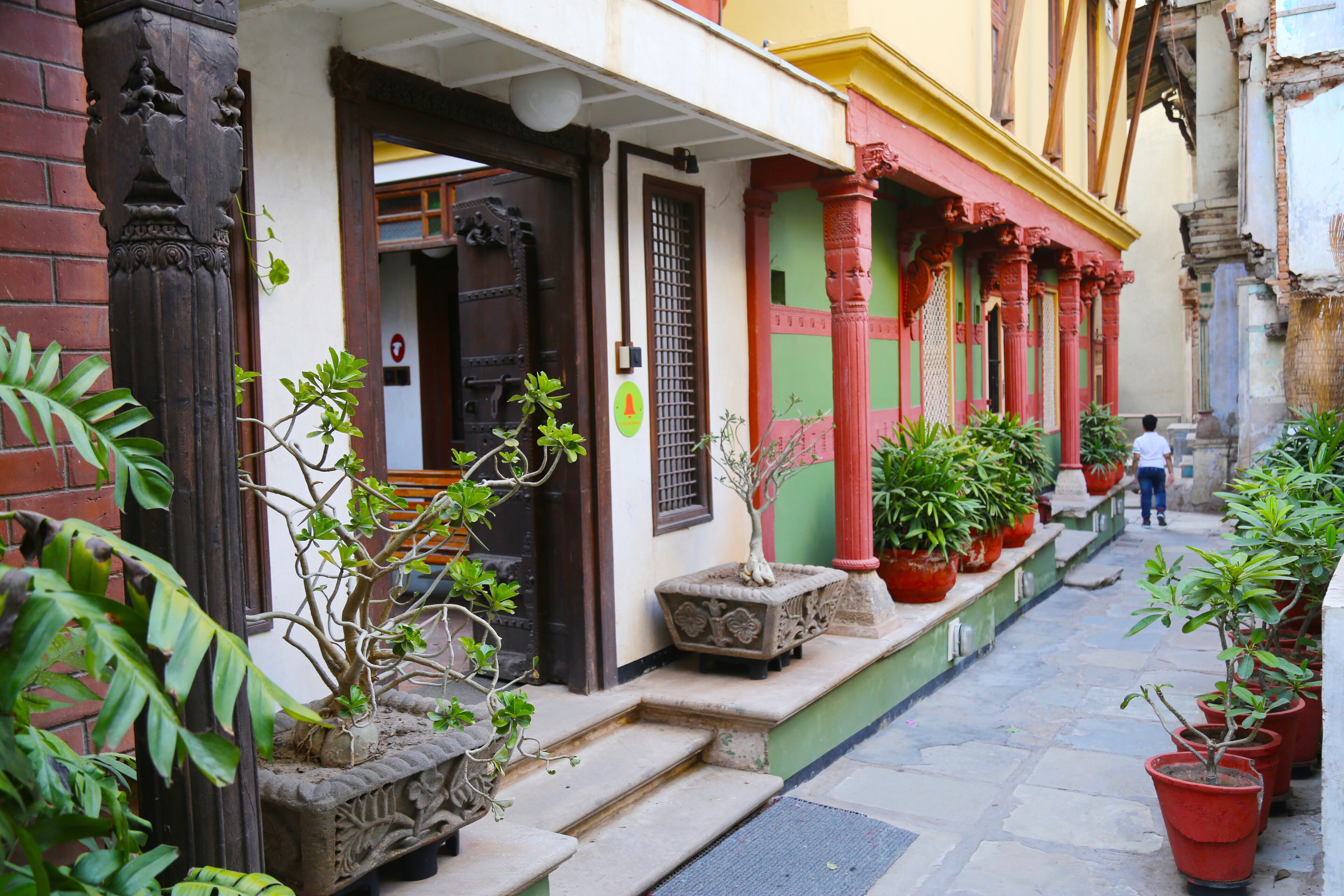 Fachada de la propiedad