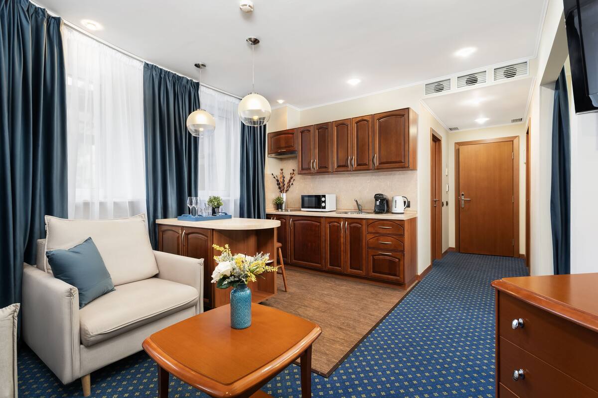 Deluxe-huoneisto | Yksityinen keittiö