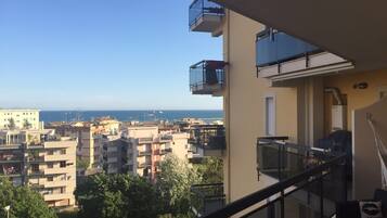 Vue depuis lâhĂ©bergement