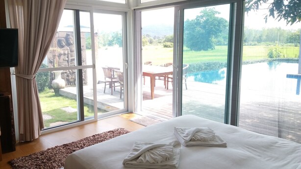 3 Bedrooms Pool Villa  | 책상, 암막 커튼, 방음 설비, 무료 WiFi