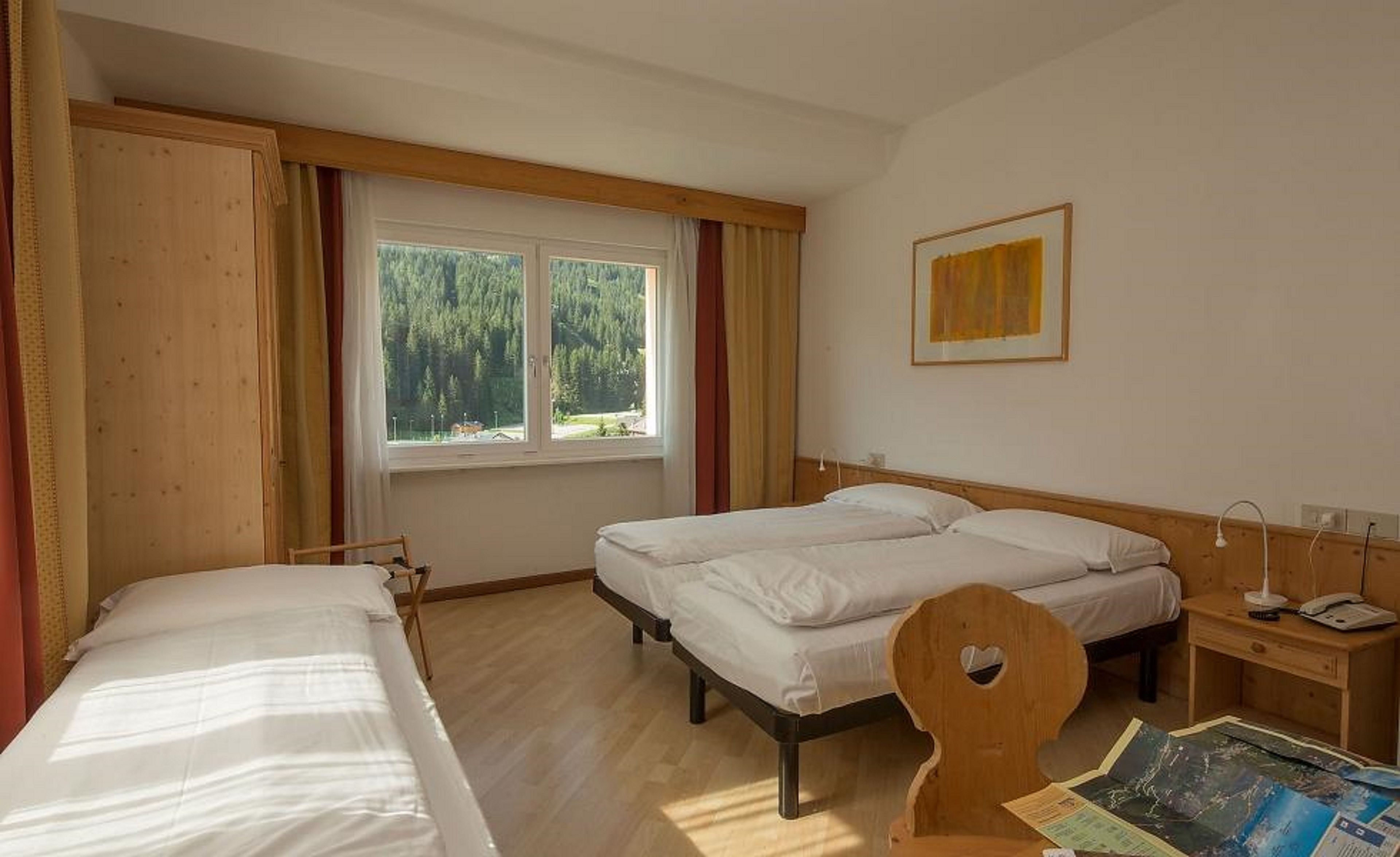 triple room | in-room safe, desk, blackout curtains, free wifi