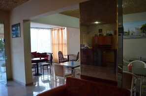 Uitzicht vanuit accommodatie
