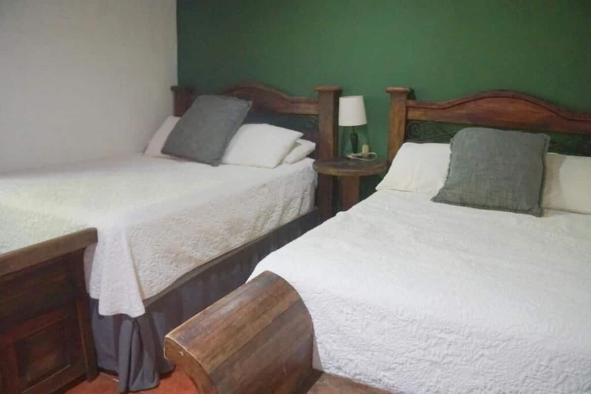 1 bedroom, iron/ironing board, bed sheets