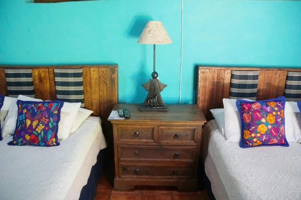1 bedroom, iron/ironing board, bed sheets