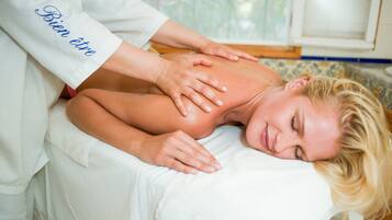 Een Turks bad/hammam, body scrubs, 2 behandelingskamers