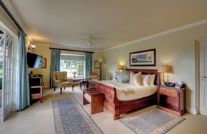 Suite luna di miele, 1 letto king | Biancheria da letto di alta qualità, una cassaforte in camera