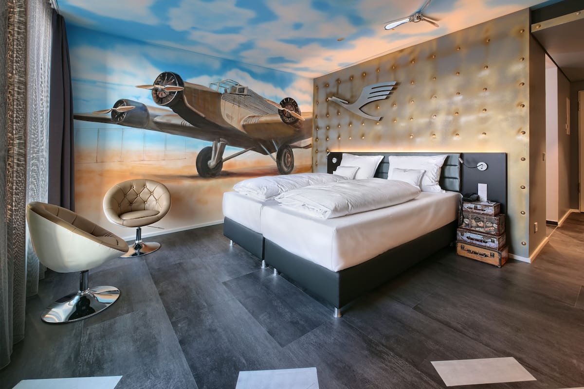 room, 1 double bed (theme room) | in-room safe, desk, blackout curtains, soundproofing