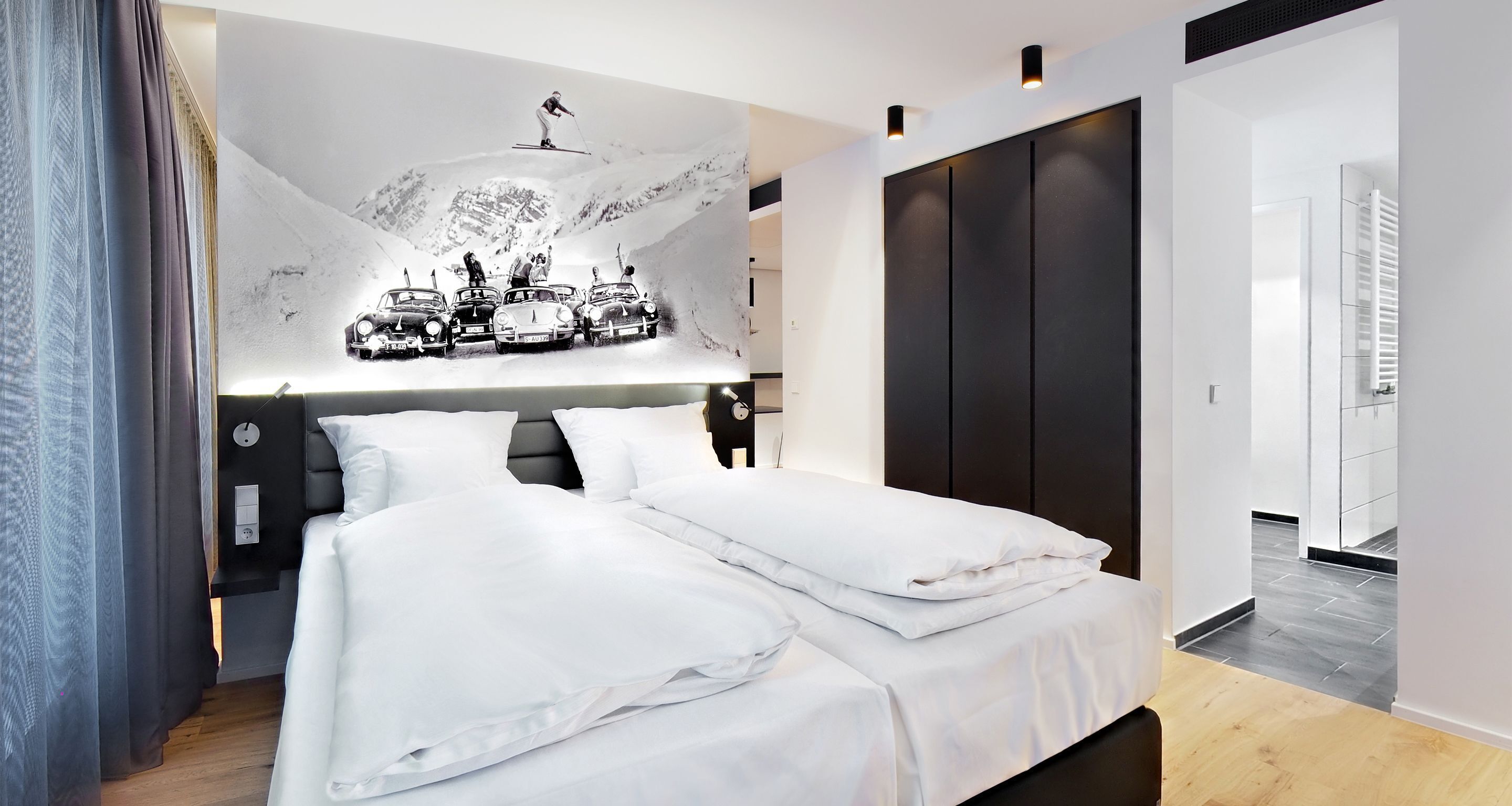 In-room safe, desk, blackout curtains, soundproofing