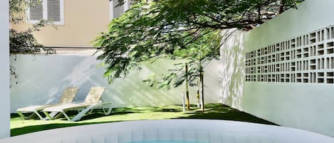 Apartment, Jetted Tub, Garden Area | Garden view
