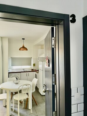 Apartment, Jetted Tub, Garden Area | Living room | 32-inch LCD TV with satellite channels, TV - The Blue Corner (Puerto de la Cruz)