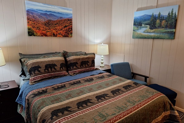 Tweepersoonskamer, 1 queensize bed, niet-roken | Individueel gedecoreerd, individueel gemeubileerd, een bureau
