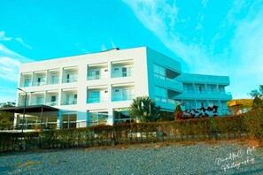 Fassade der Unterkunft