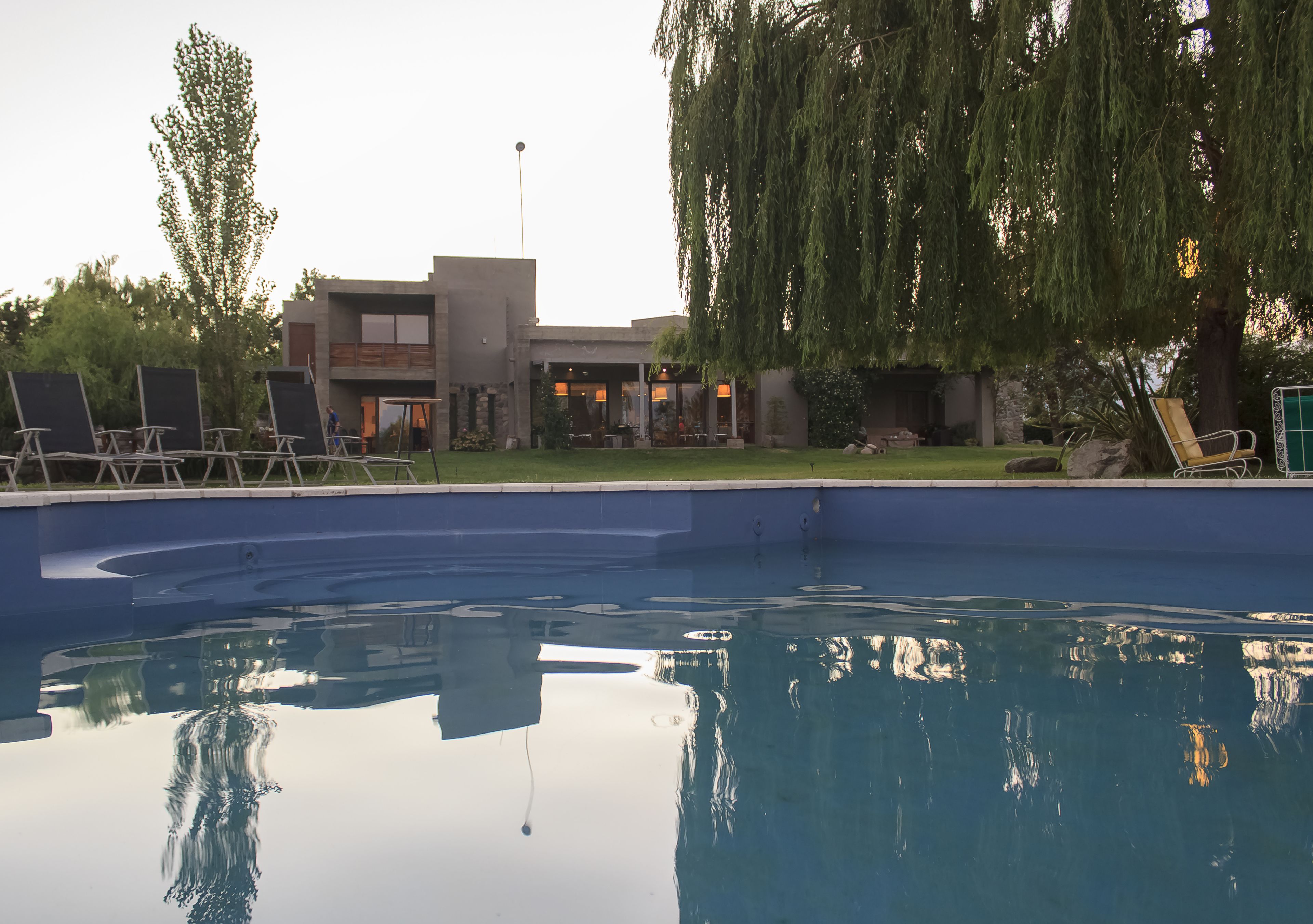 Udendørs pool, liggestole