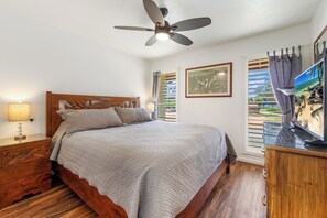 2 slaapkamers, een strijkplank/strijkijzer, gratis wifi, beddengoed