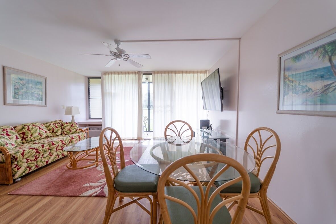 kitchen to living room