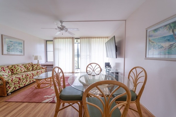 kitchen to living room