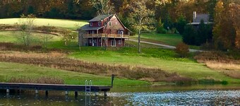 Kapena Escape on the Lake | Scenic Waterfront Cabin | Hot Tub & Game Room