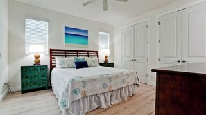 3 habitaciones, tabla de planchar con plancha, wifi y ropa de cama
