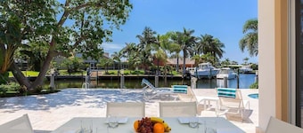 Modern Waterfront Home w/Heated Pool, Avocado Tree