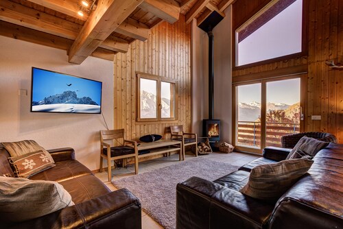 Chalet le Fauconnier - La Tzoumaz, 4 Vallees