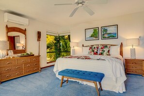3 habitaciones, tabla de planchar con plancha y cuna de viaje