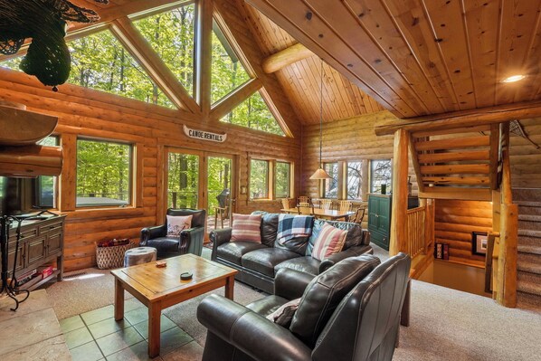 TV, fireplace, DVD player